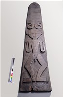 藏品(祖先雕刻立柱)的圖片